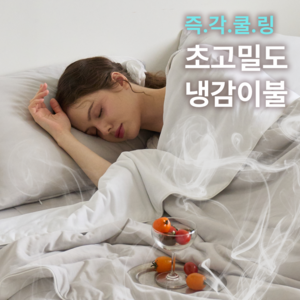 에그룸 여름이불 실패없는 아이스셀 쿨링 냉감이불 10colo
