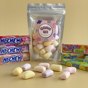 동결건조 모리나가 하이츄 Hi-Cunch 사탕 카라멜 캔디, 1개, 100g