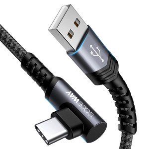 코드웨이 USB A to C타입 고속 충전 케이블, 3m, 1개