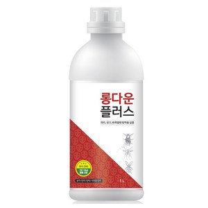 방역나라 롱다운플러스 1L 분무 연막 방역용 살충제, 1개