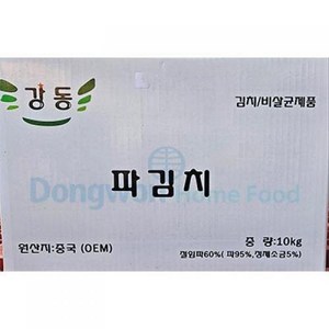 대파김치 강동 10KG, 단품, 1개