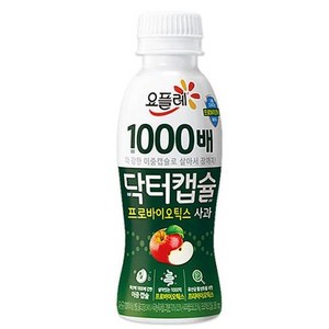 빙그레 요플레 닥터캡슐, 빙그레 닥터캡슐 사과 130ml, 24개, 24개