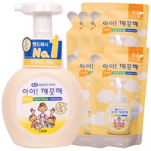 아이깨끗해 순(용기1+리필x5개), 1250ml, 2개