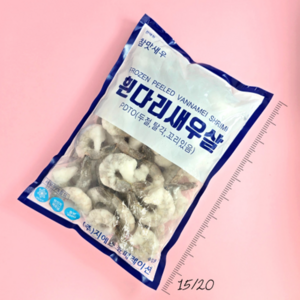 생 칵테일새우 900g (왕특대) 32-40미 깐새우 감바스용, 1개