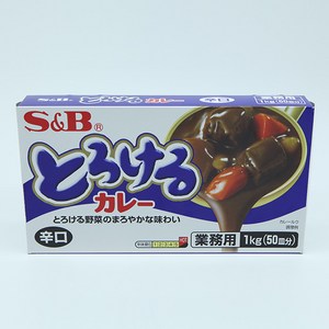 에스앤비 업소용 대용량 토로케루카레 매운맛 1kg, 1개