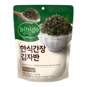 비비고 한식간장 김자반, 20g, 5개