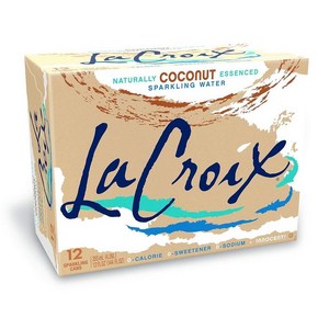 La Coix 라크로이 코코넛 스파클링 워터 355ml 12캔, 12개