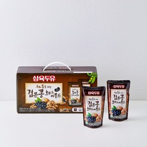 삼육두유 검은콩 호두 앤 아몬드 파우치 190ml, 60개