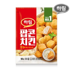 하림 팝콘치킨 180g, 10개