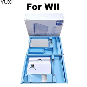 닌텐도위리모컨 yuxi 1set for wii 종이 상자 wii 게임 콘솔 외부 상자, 없음