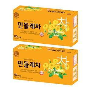 송원 민들레차, 700mg, 100개입, 2개