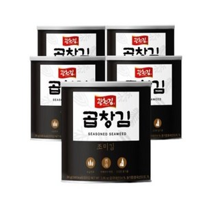 [광천김] 곱창캔김 30g 5캔, 5개