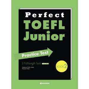 Perfect TOEFL Junior Practice Test Book 2, 다락원, Perfect TOEFL Junior Practice Test 시리즈