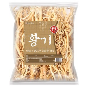 건강중심 국산 황기 통황기 뿌리, 500g, 1개