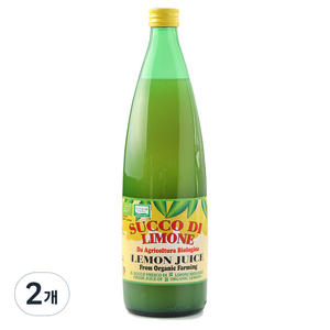 유로푸드 유기농 레몬쥬스, 1L, 4개