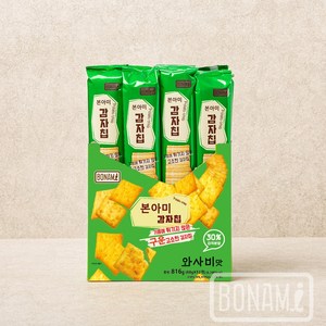 본아미 감자칩 와사비맛, 68g, 12개