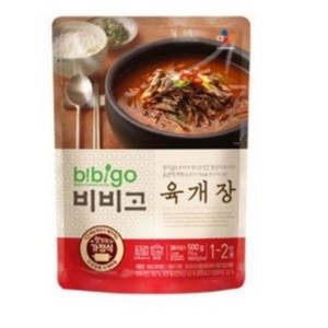 비비고 육개장, 500g, 4개