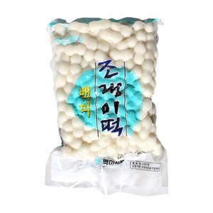 (무)백미 조랭이떡1kg, 1kg, 10개