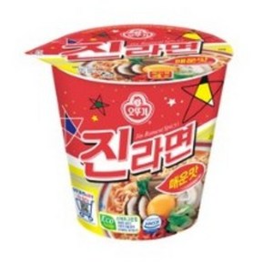 오뚜기 진라면 컵 매운맛 65 g, 108개