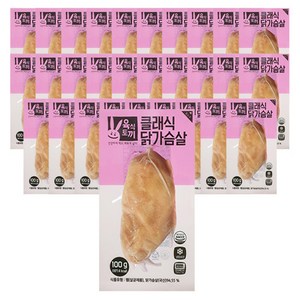 육식토끼 닭가슴살 클래식, 100g, 30개