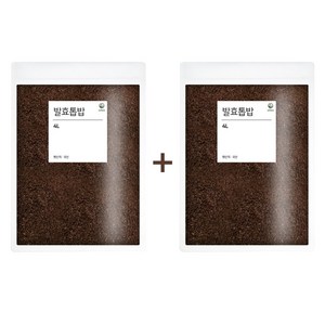 3차 발효톱밥 4L+4L 애벌레 키우기 흙 장수풍뎅이 사슴벌레, 4L, 2개