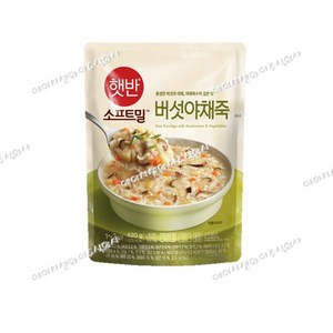 비비고 버섯야채죽, 420g, 10개