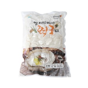 참미소떡국 떡국떡 2kg 2개입, 2개