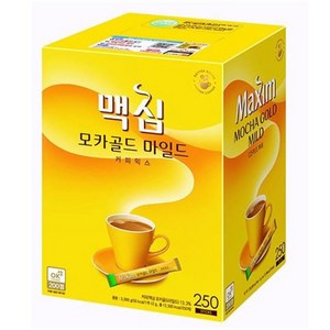 맥심 모카골드 마일드 커피믹스, 12g, 250개입, 2개