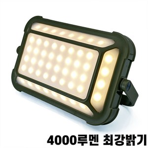 노마드 캠핑랜턴 LED조명 C타입충전 캠핑조명 J100 J180, 1개, J180 올리브그린