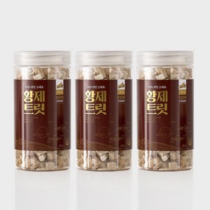 [3개세트] 황제트릿 동결건조 유산균 간식 북어 80g, 3개, 북어맛