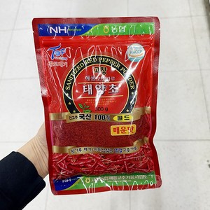 고창 해풍 고춧가루 태양초 매운맛, 300g, 1개