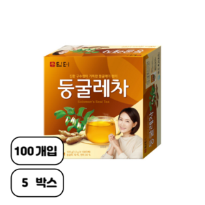 담터 둥굴레차, 1.2g, 100개입, 5개