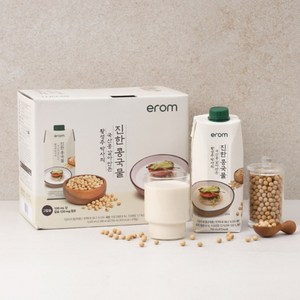 이롬 황성주 박사의 국산콩 갈아만든 진한 콩국물, 6개, 750ml