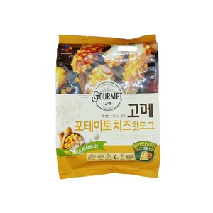 고메 CJ 포테이토치즈 핫도그 400g, 1개