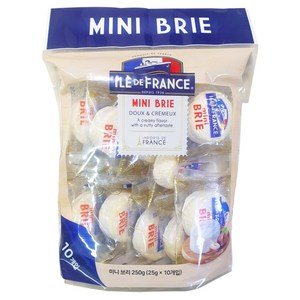 코스트코 ILE DE FRANCE 미니브리 25g x 10, 10개