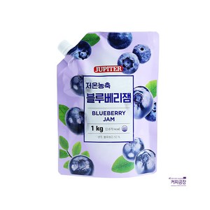 래미푸드 저온농축 블루베리잼, 1kg, 3개