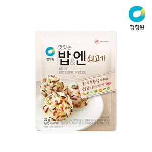 청정원 맛있는 밥&엔 쇠고기, 24g, 1개