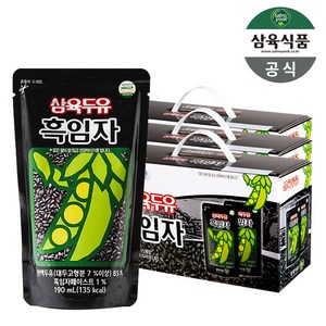 삼육두유 흑임자두유, 190ml, 60개