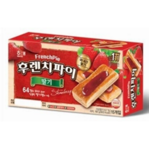 해태제과 후렌치파이 딸기 192g 6개