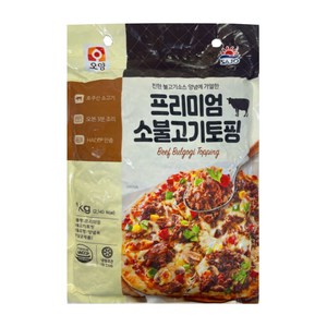 사조오양 프리미엄 소불고기 토핑, 1개, 1kg