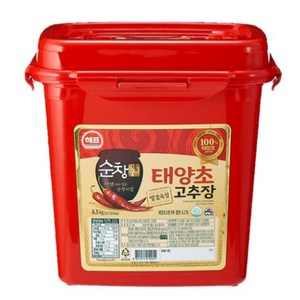 해표 순창궁 태양초 고추장, 6.5kg, 1개