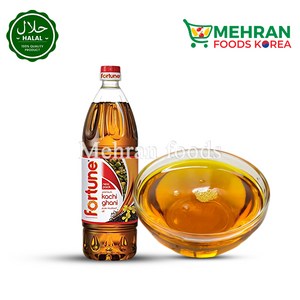 FORTUNE Kachi Ghani Mustad Oil 500ml 머스터드 오일, 1개