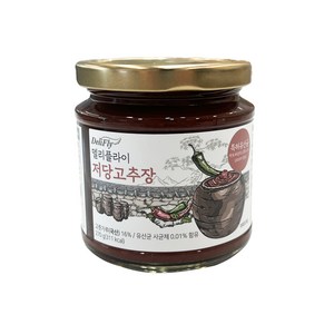 델리플라이 국산 고추가루로 만든 저당 고추장 특허 유산균 함유 무설탕, 1개, 270g