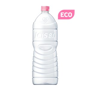 아이시스 8.0 무라벨 ECO 생수, 2L, 6개