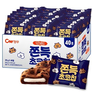 청우 오즈랜드 쫀득초코칩 쿠키, 800g, 1개