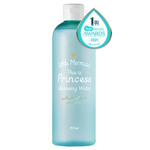 뷰티레시피 리틀머메이드 디스 이즈 프린세스 클렌징워터, 500ml, 1개