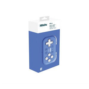 [국내정발] 8BitDo Mico Bluetooth Gamepad 마이크로 컨트롤러 일러스트 단축키, 블루