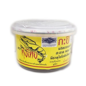 새우젓갈 쏠티드 쉬림페이스트 가피 SALTED SHRIMP PASTE, 200g, 1개