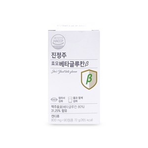 NEW 진정주 효모베타글루칸B(90정), 90정, 1개