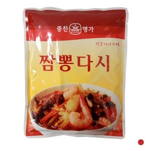 중찬명가 짬뽕 다시 조미료, 500g, 4개